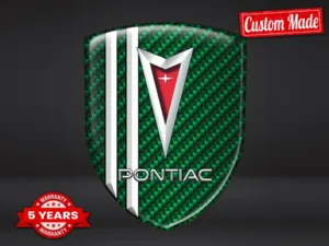 Pontiac Custom Made Bumper Stickers Durable Tuning Minimal